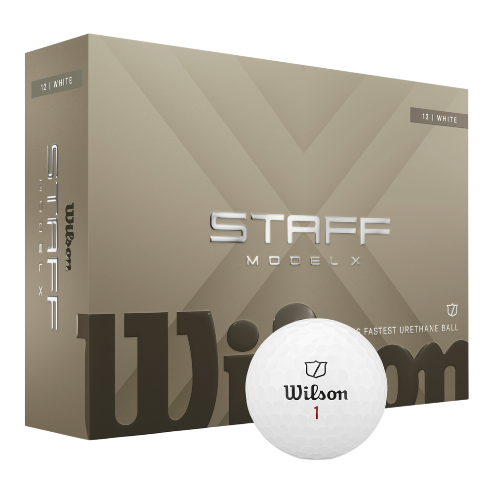 Staff Model X Golf Ball White 12-Ball Pack