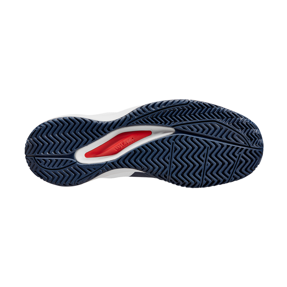 Wilson Unisex Rush Pro Ace Tennis Shoes Navy Blaze - WilsonME