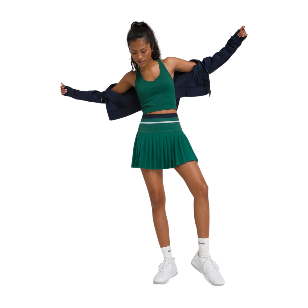Midtown Tennis Skirt - Green