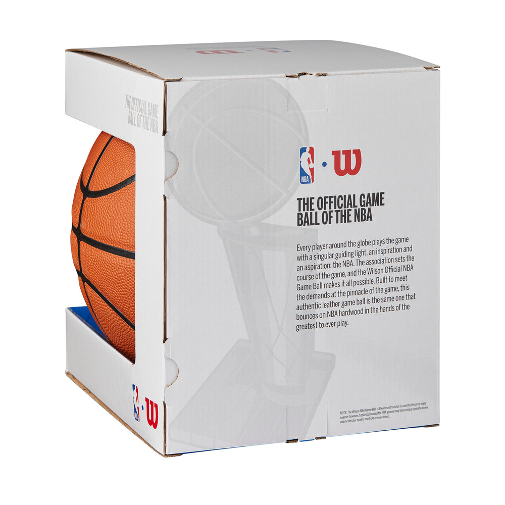 NBA OFFICIAL GAME BALL BASKETBALL RETAIL - WilsonME