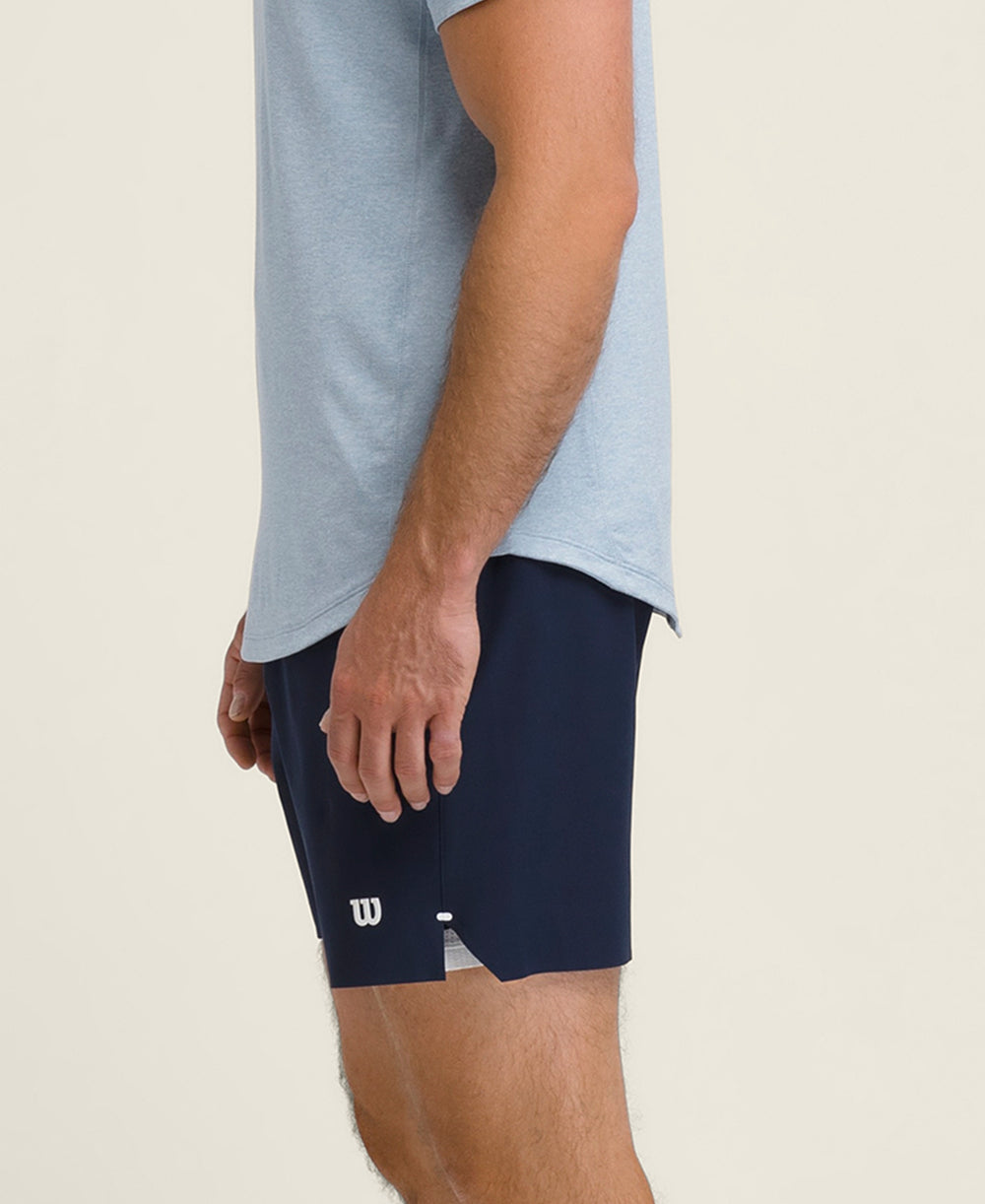 Tournament Pro Short 7" Unlined - Navy - WilsonME