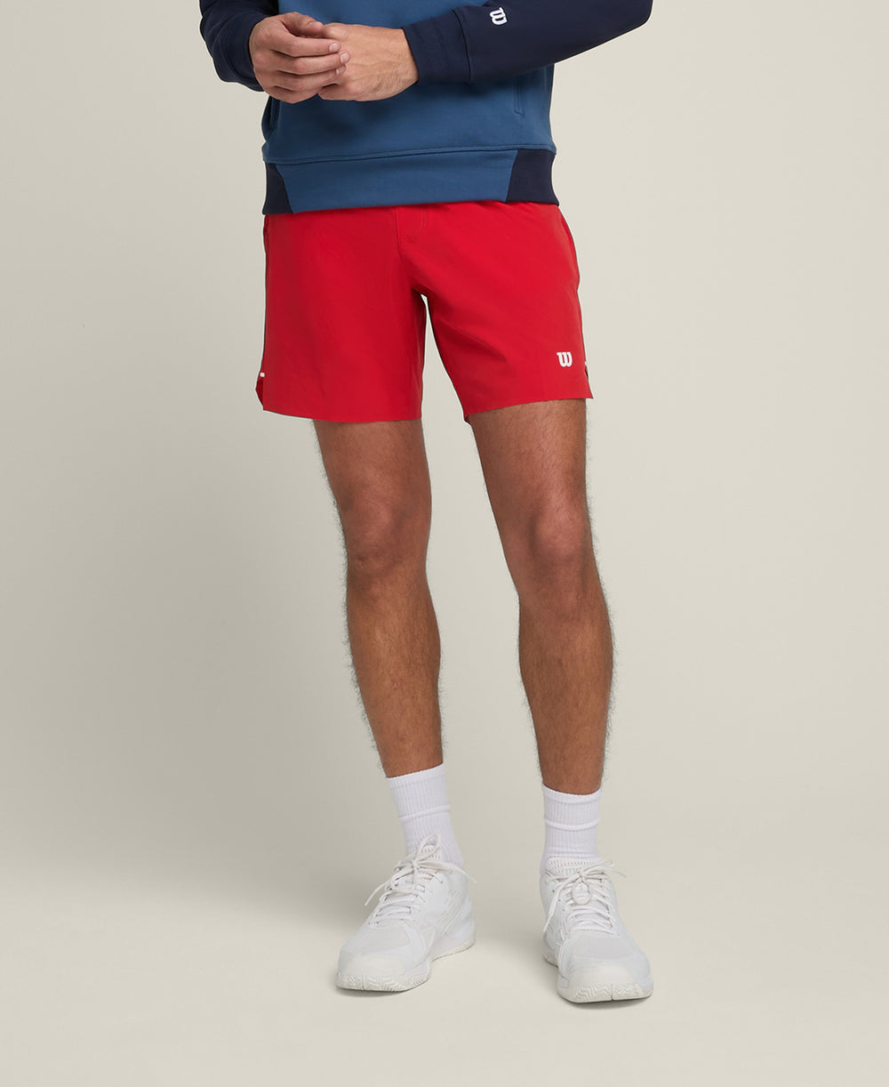 Tournament Pro Short 7" Unlined - Red - WilsonME