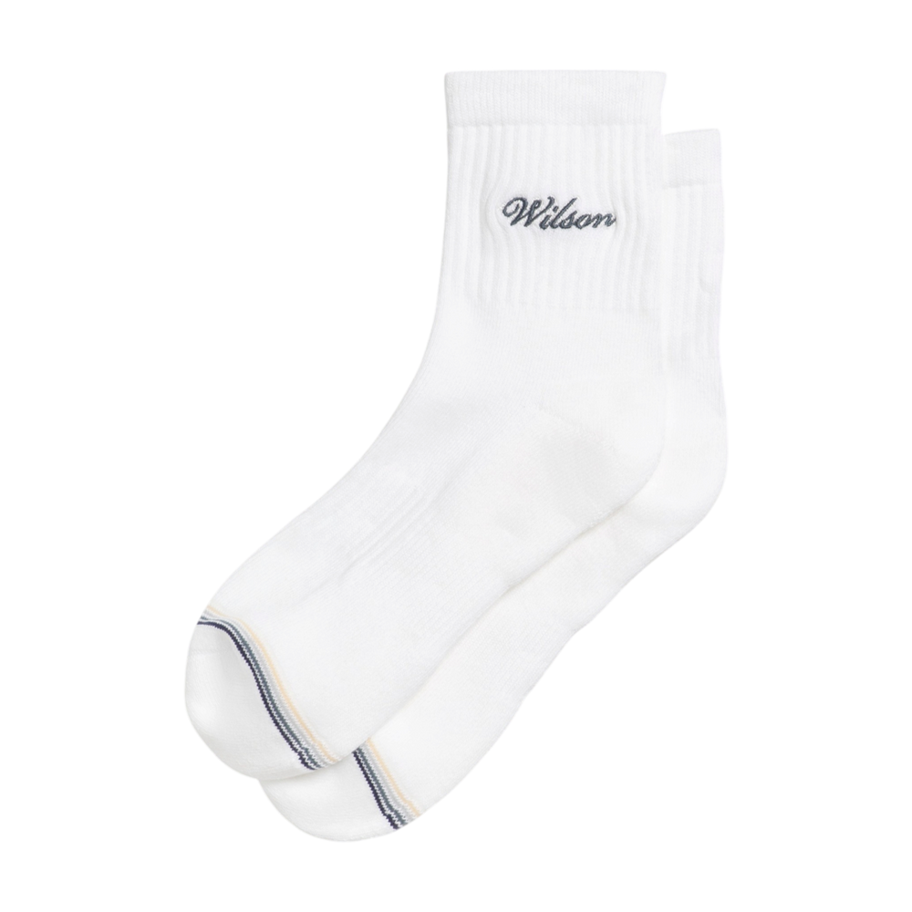Wilson WSP Quarter Tennis Socks Storm with cushioned court-ready support