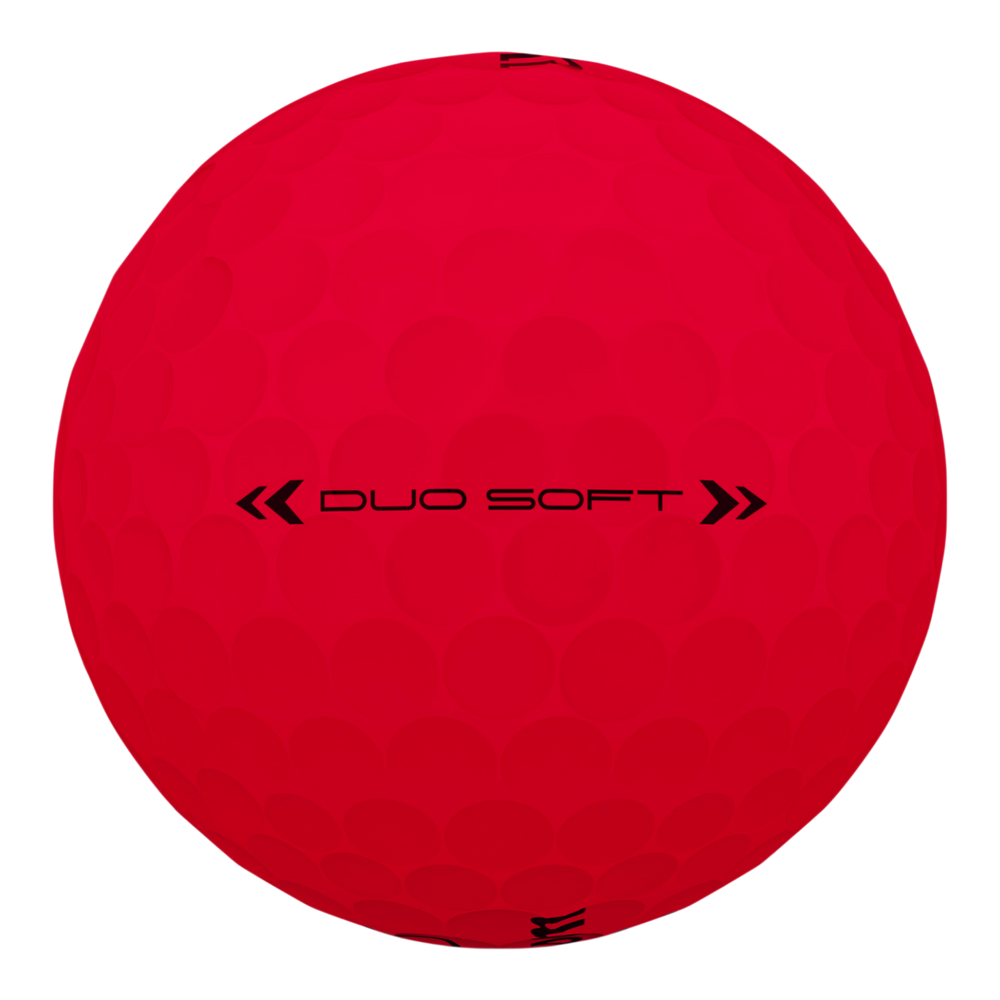 Duo Soft Golf Ball Red 12-Ball Pack