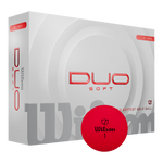 Duo Soft Golf Ball Red 12-Ball Pack