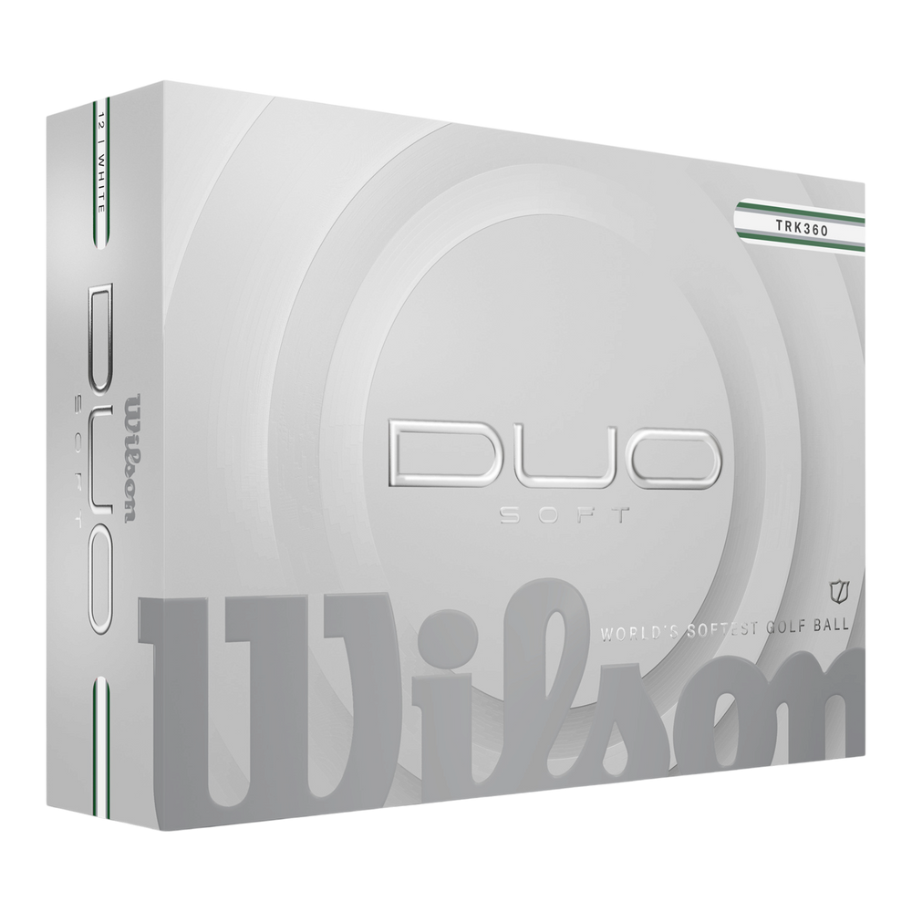 Duo Soft TRK360 Golf Ball Green/Silver 12-Ball Pack