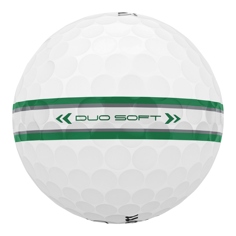 Duo Soft TRK360 Golf Ball Green/Silver 12-Ball Pack