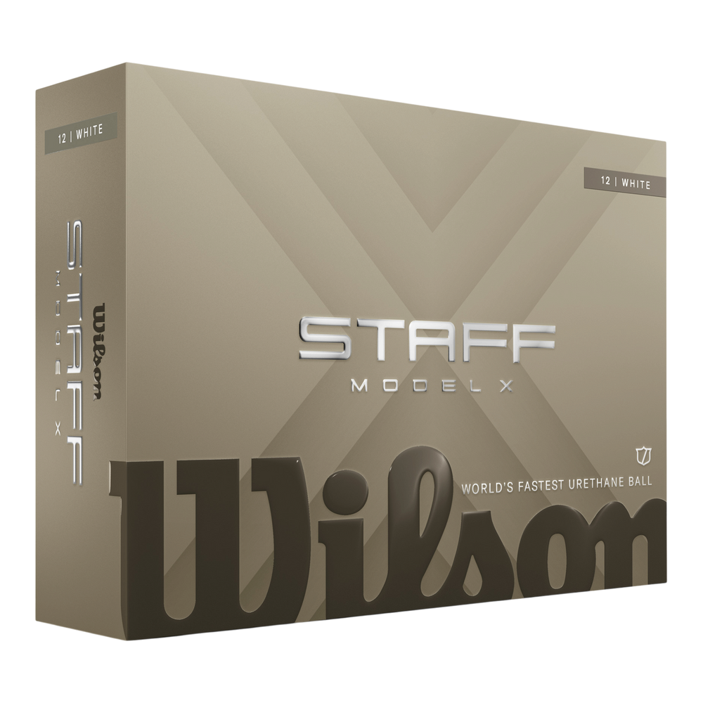 Staff Model X Golf Ball White 12-Ball Pack