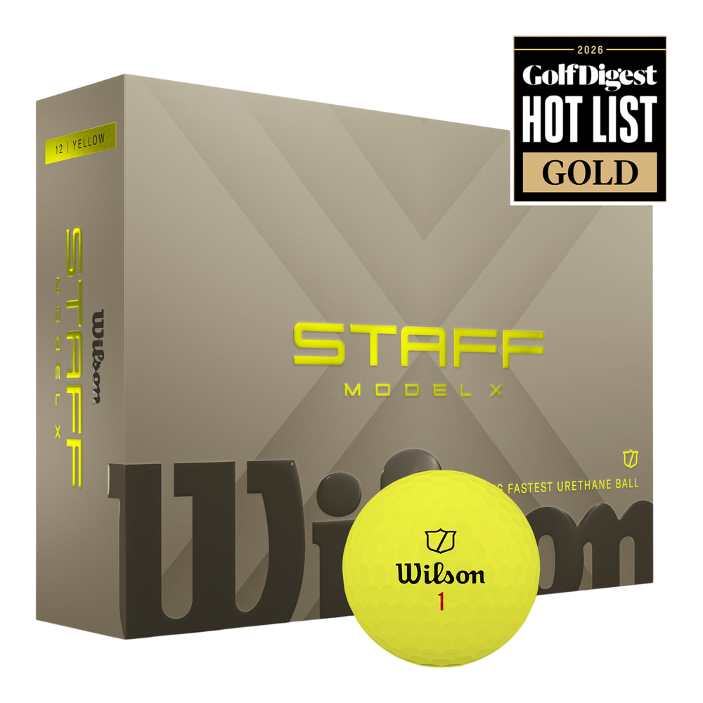 Staff Model X Golf Ball Yellow 12-Ball Pack