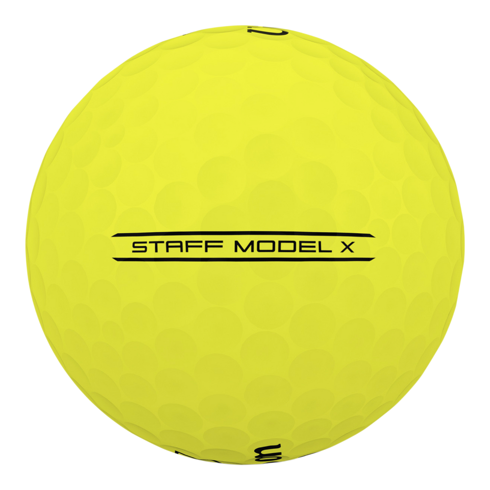 Staff Model X Golf Ball Yellow 12-Ball Pack