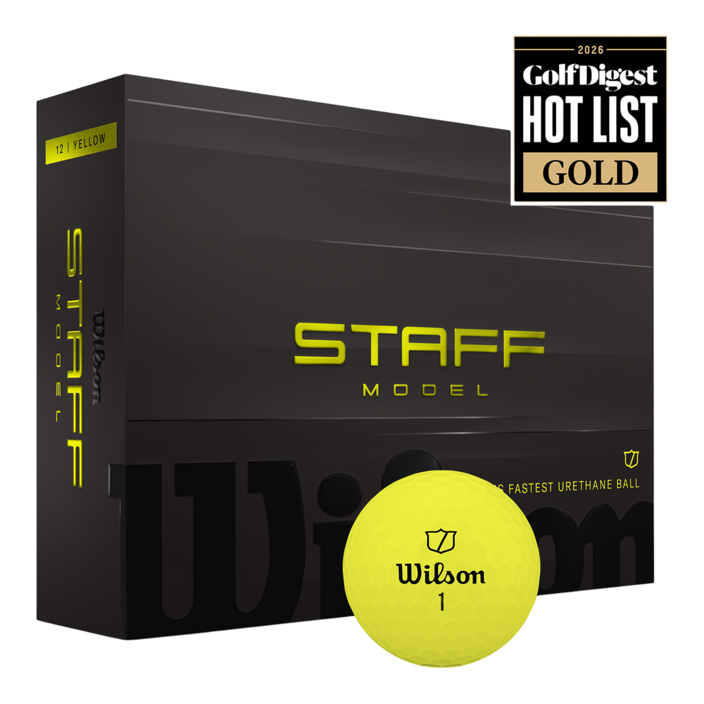 Staff Model Golf Ball Yellow 12-Ball Pack