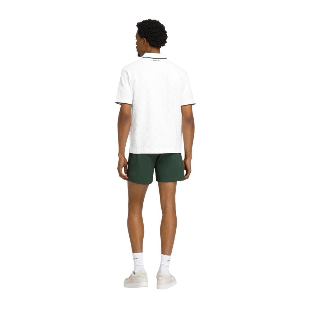 Wilson Men's Volley 6 Inch Tennis Short made from lightweight recycled polyester