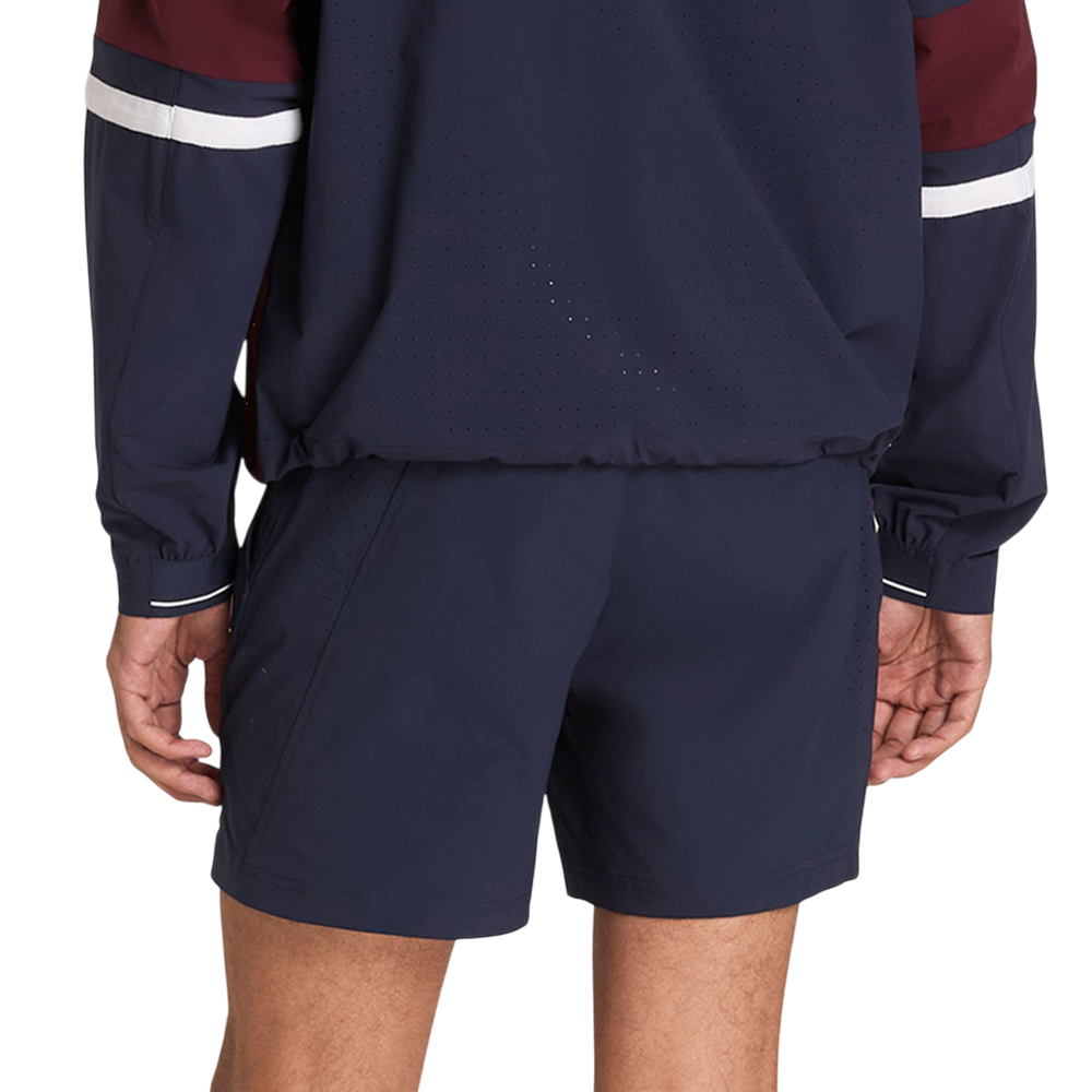 Wilson Core Grand Slam Shorts in Classic Navy with lightweight unlined construction