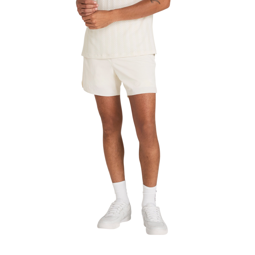 Wilson Training Shorts in Stone with lined construction