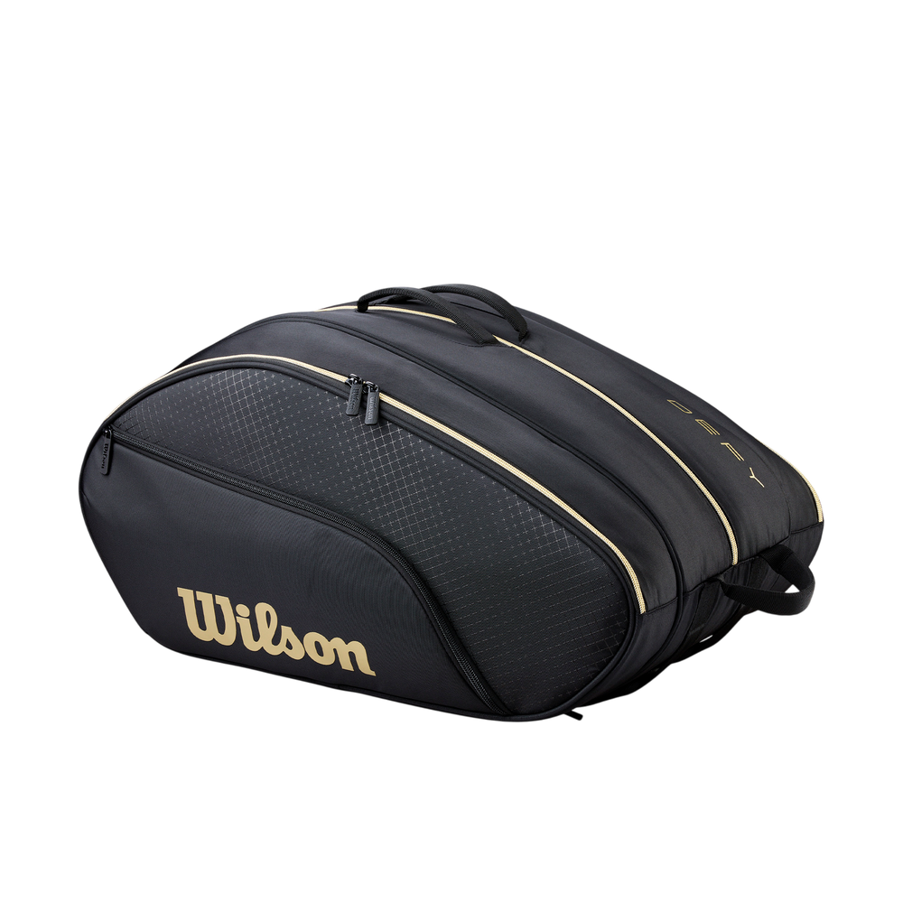 Wilson Premium Tennis Racket Bag with high-capacity storage for match day essentials