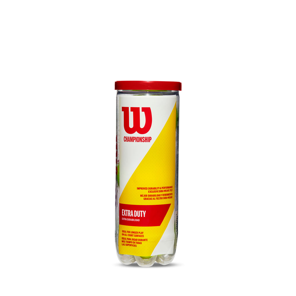 CHAMP EXTRA DUTY 3-BALL 24 CAN CASE TENNIS BALLS - WilsonME
