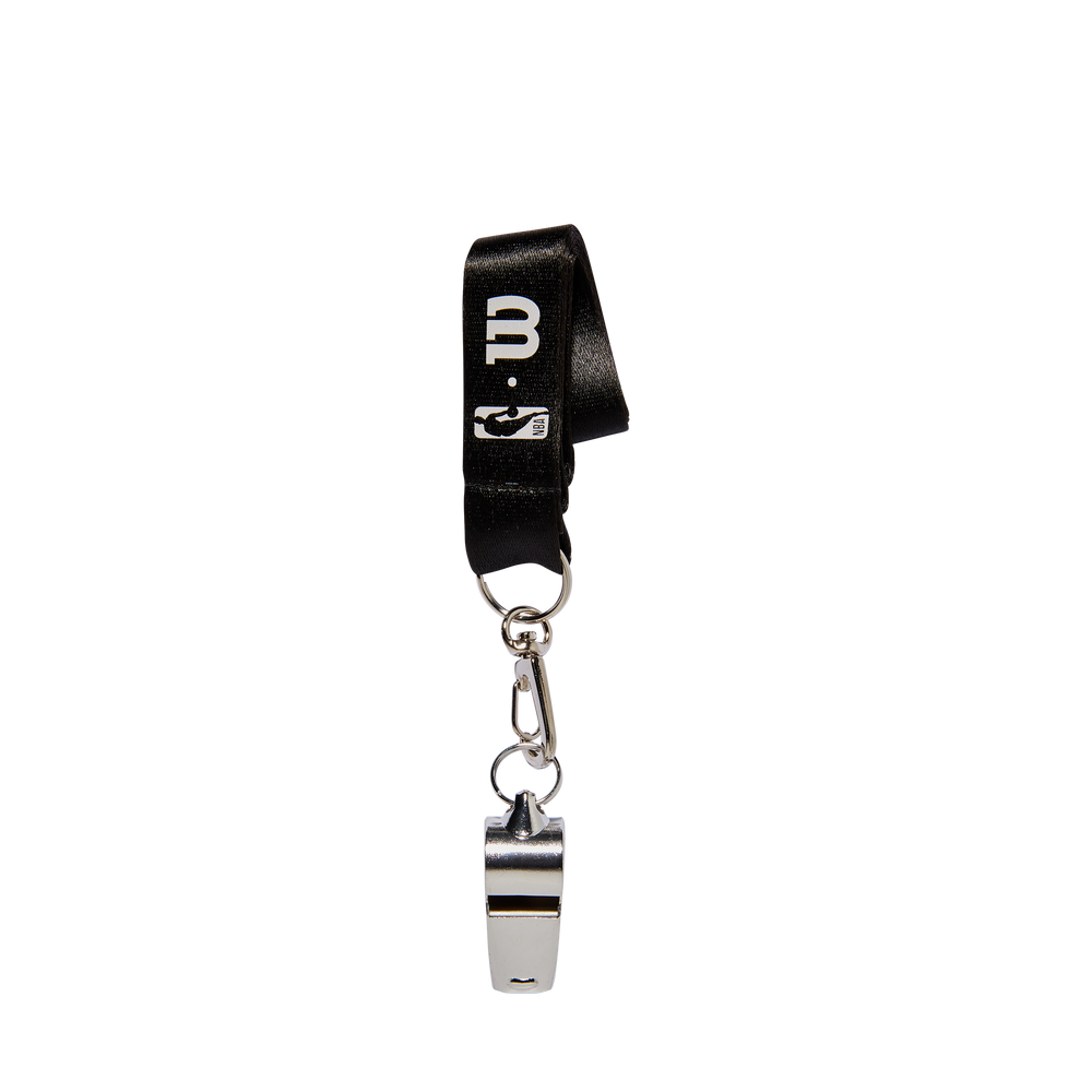 Wilson NBA Brass Whistle With Lanyard - WilsonME