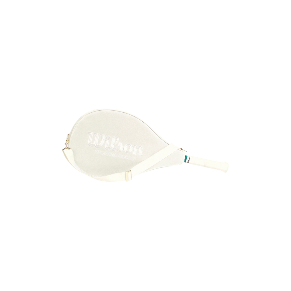 Wilson Knit Racket Cover with protective construction and easy carrying design