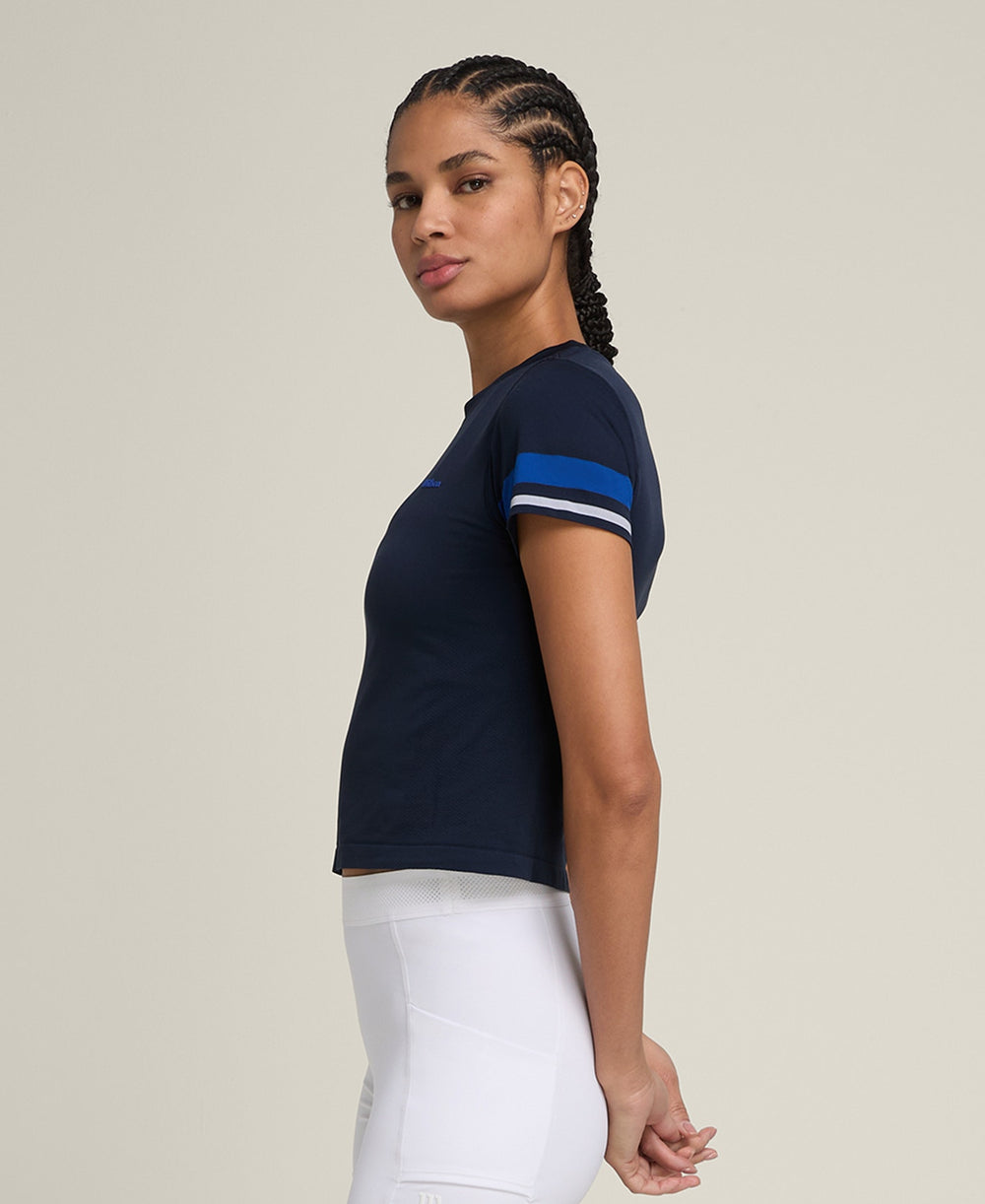 Brooklyn Seamless Tee Navy - WilsonME