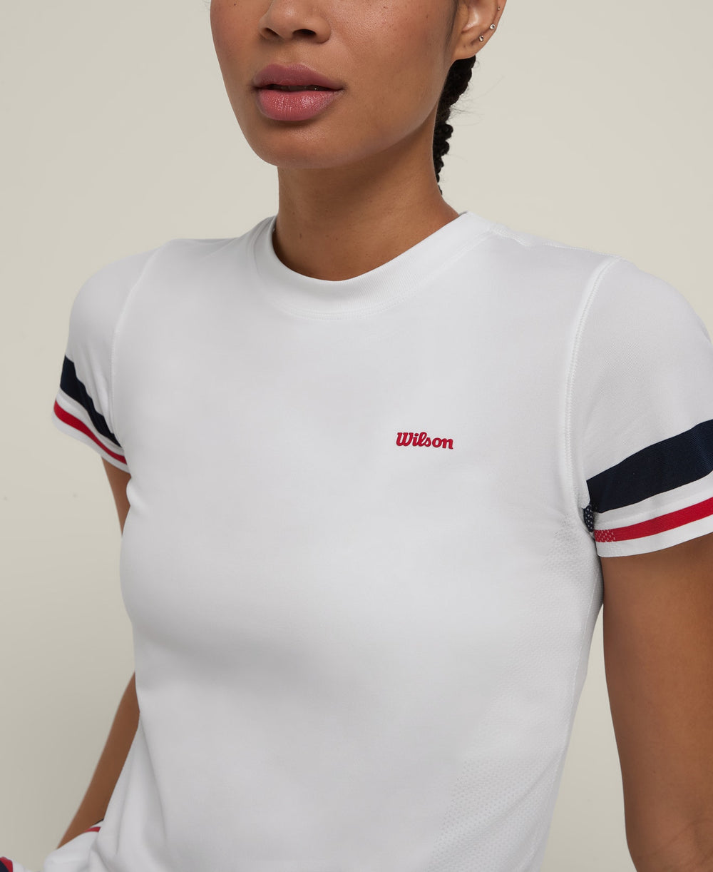 Brooklyn Seamless Tee White - WilsonME