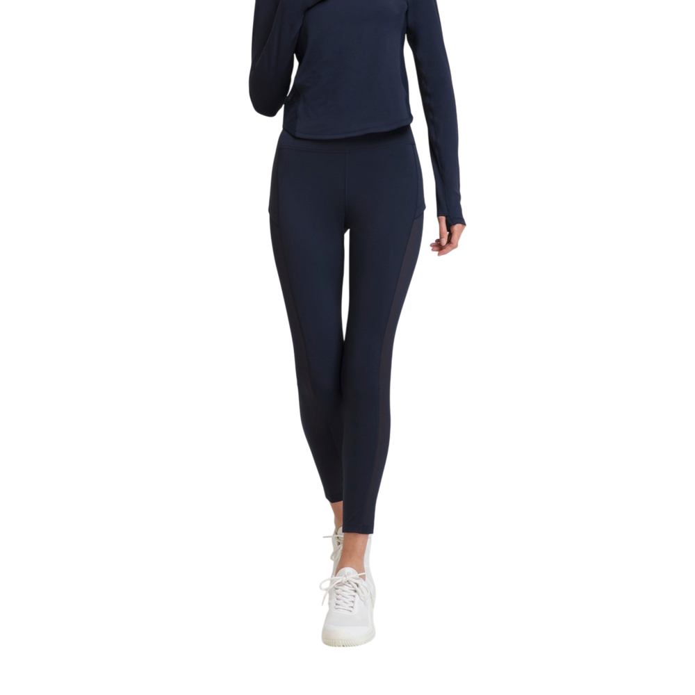 Wilson Women's Performance Leggings in Navy designed for training and court sports