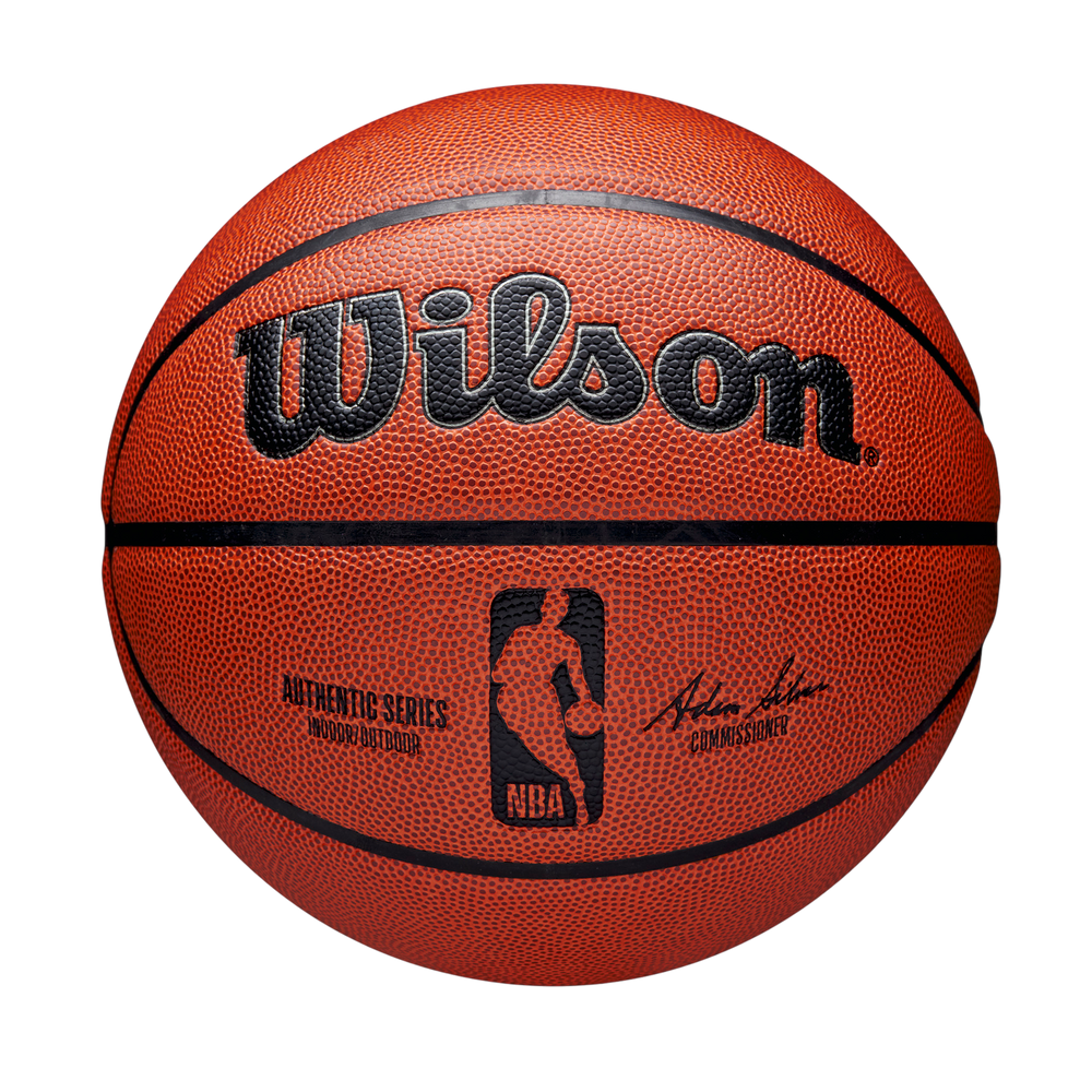 Wilson NBA Authentic Indoor Outdoor Basketball Size 7 with durable all-surface construction