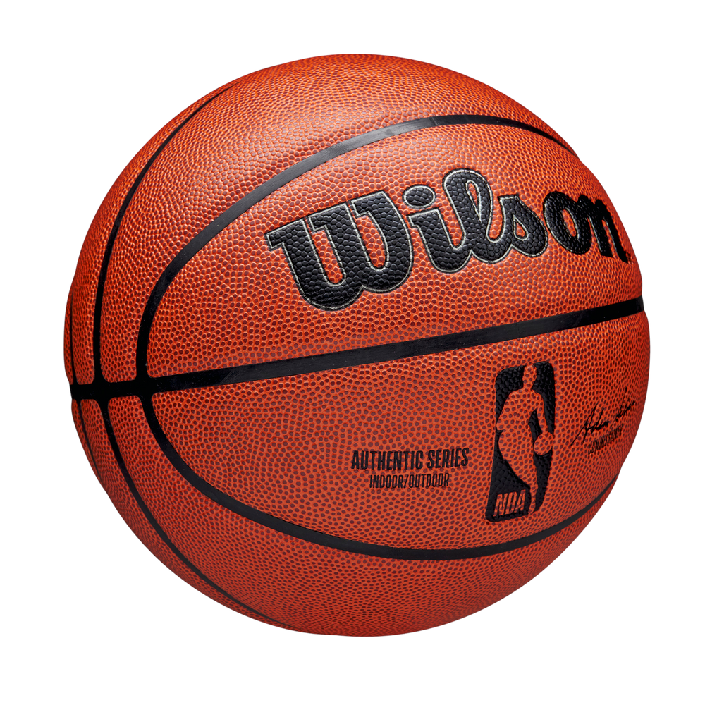 Wilson NBA Authentic Indoor Outdoor Basketball Size 7 with durable all-surface construction