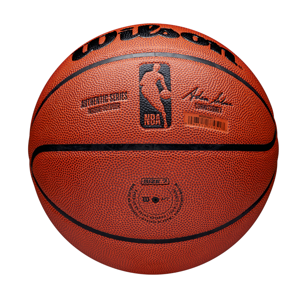 Wilson NBA Authentic Indoor Outdoor Basketball Size 7 with durable all-surface construction