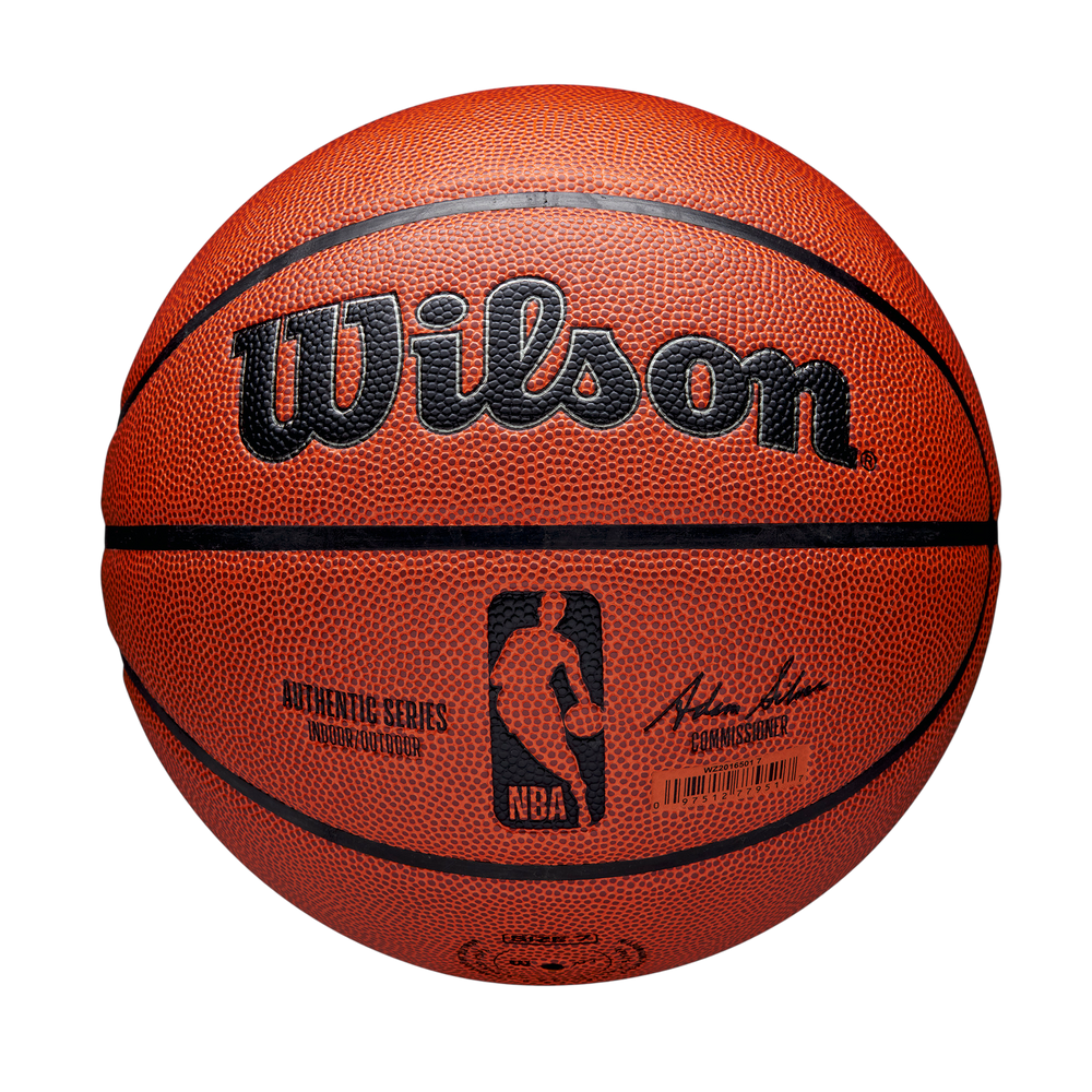 Wilson NBA Authentic Indoor Outdoor Basketball Size 7 with durable all-surface construction