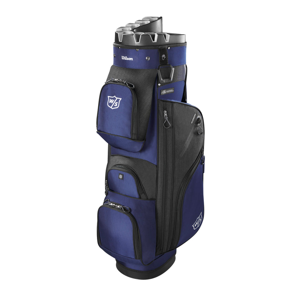Wilson Staff I-Lock 3 Golf Bag Cart, Navy/Black