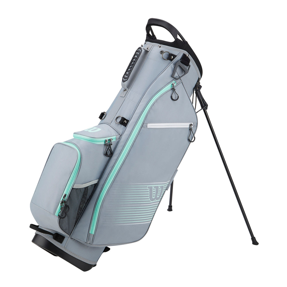 Wilson Pro Staff Golf Carry Bag, Grey/White