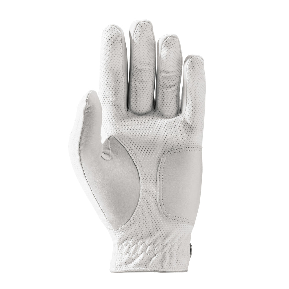 Wilson Staff Grip Plus Golf Glove, Women, White