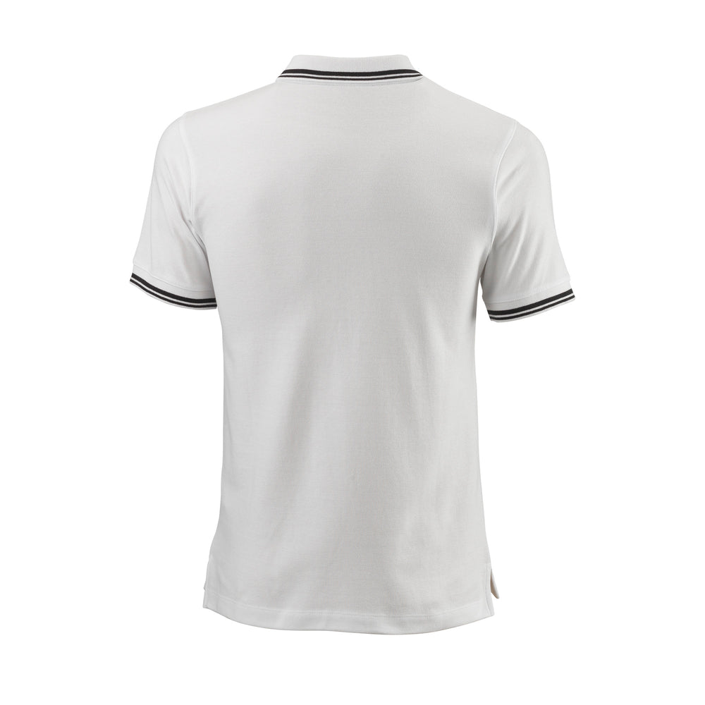 MEN'S TEAM II COTTON TENNIS POLO - WHITE - WilsonME