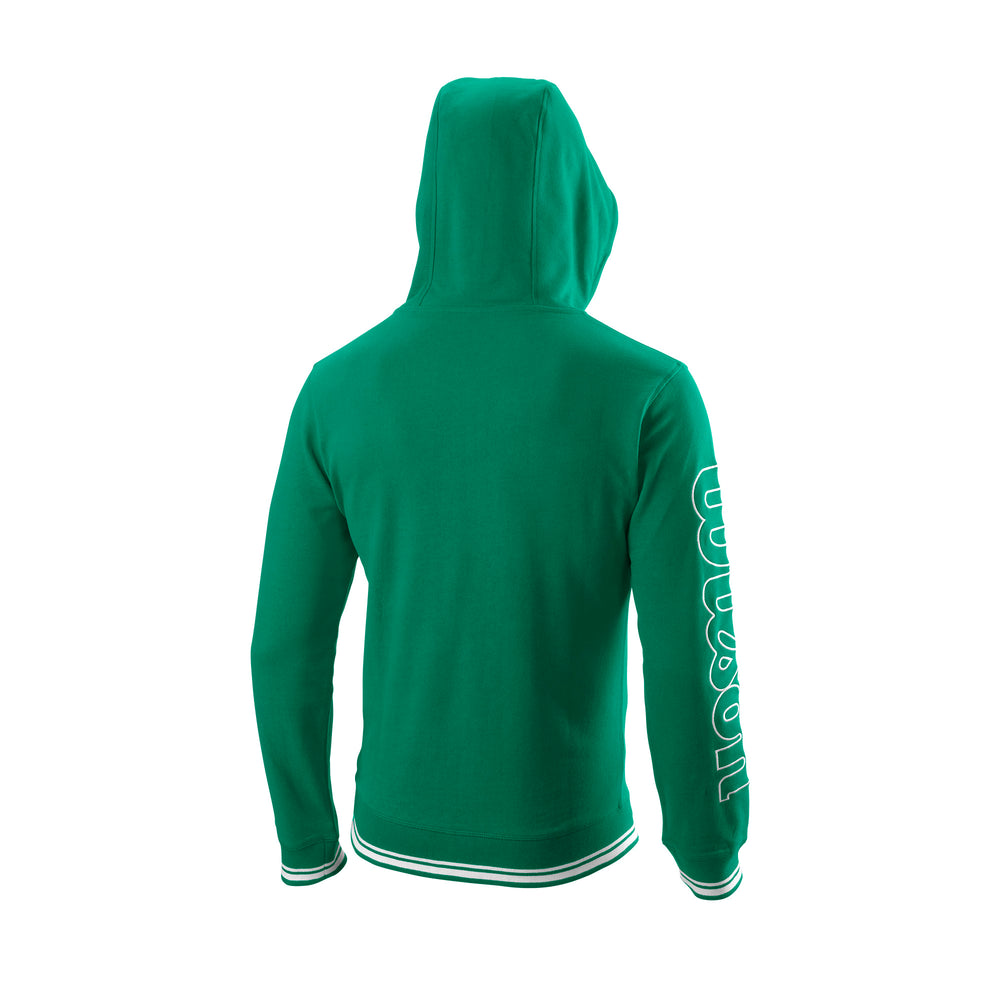 Wilson Team II FZ Men's Tennis Hoody, Green