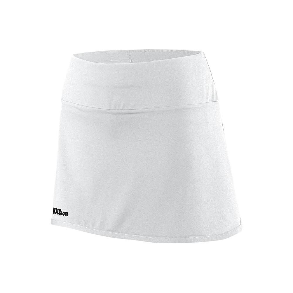 WOMEN'S TEAM II 12.5" TENNIS SKIRT - WHITE - WilsonME