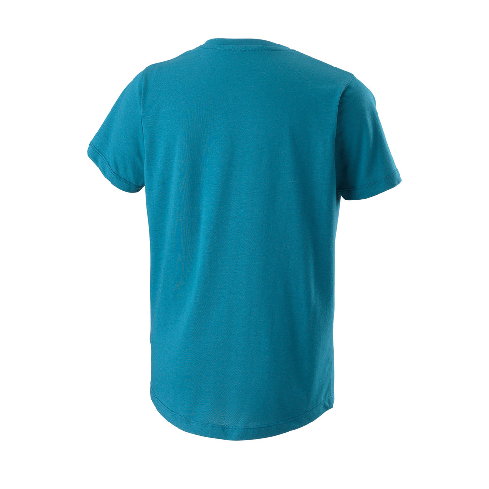 Boy's Bela Tech Padel Tee Ii - Blue Coral