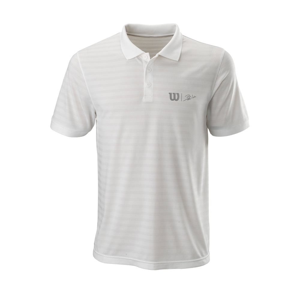 Men's Bela Ii Stripe Padel Polo - White