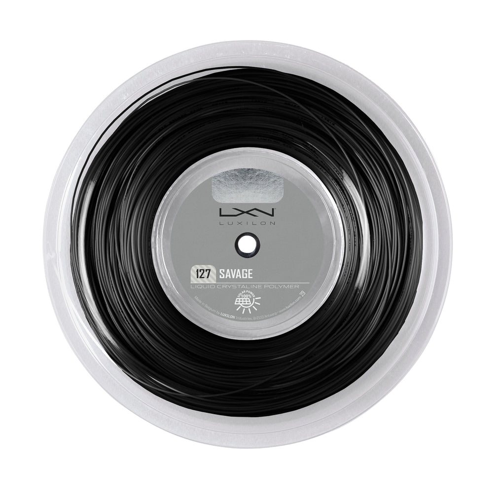 SAVAGE 127 200M TENNIS STRING - REEL - WilsonME