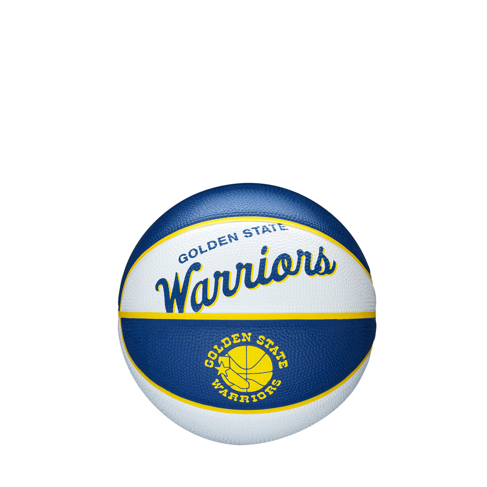 NBA TEAM RETRO MINI BASKETBALL - GOLDEN STATE WARRIORS - WilsonME