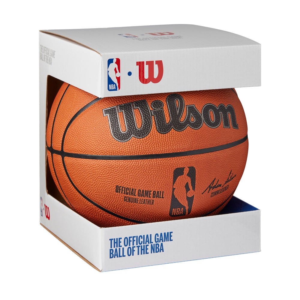 NBA OFFICIAL GAME BALL BASKETBALL RETAIL - WilsonME