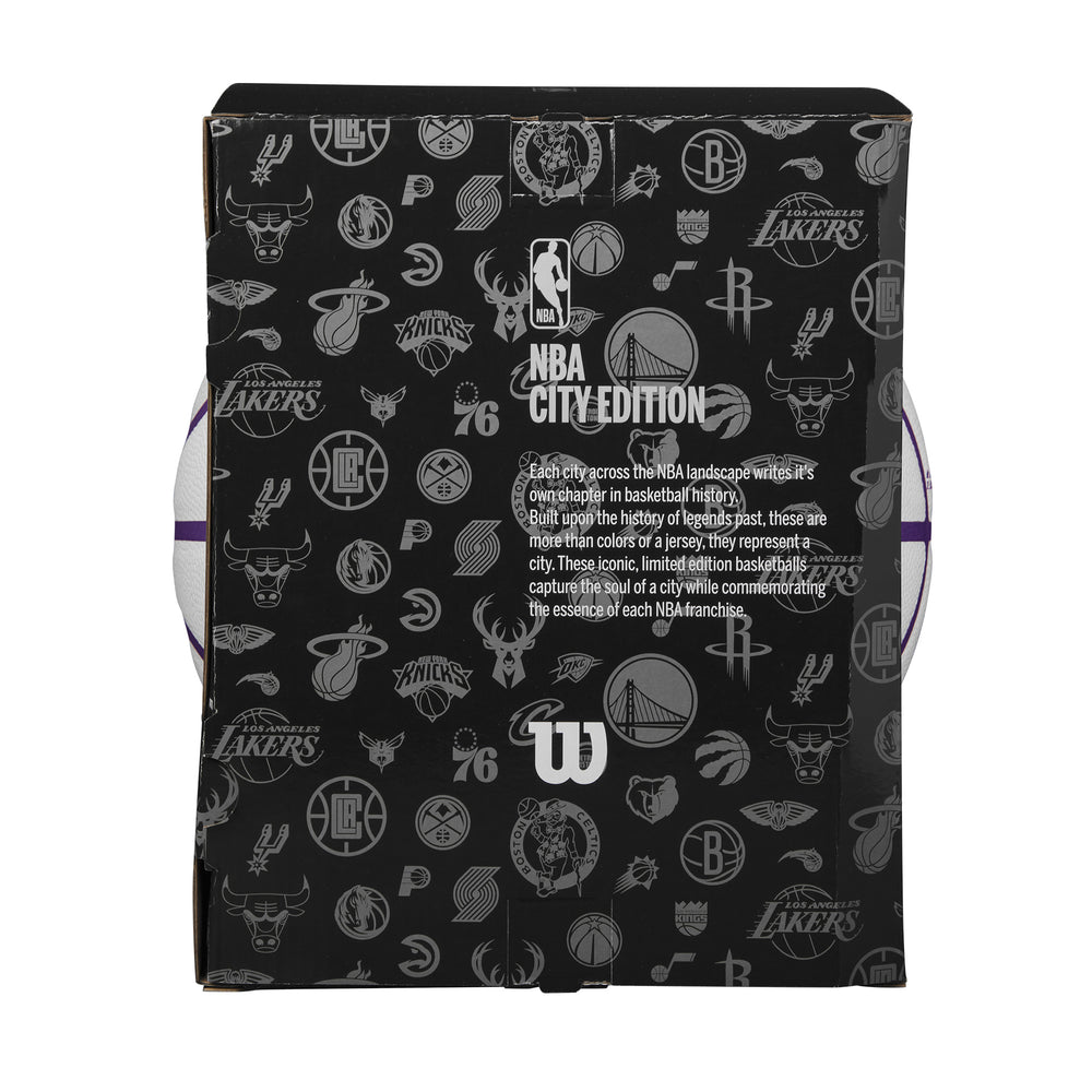 NBA TEAM CITY COLLECTOR BASKETBALL - LOS ANGELES LAKERS - WilsonME
