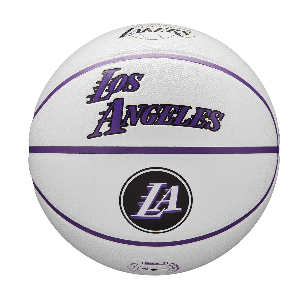 NBA TEAM CITY COLLECTOR BASKETBALL - LOS ANGELES LAKERS - WilsonME