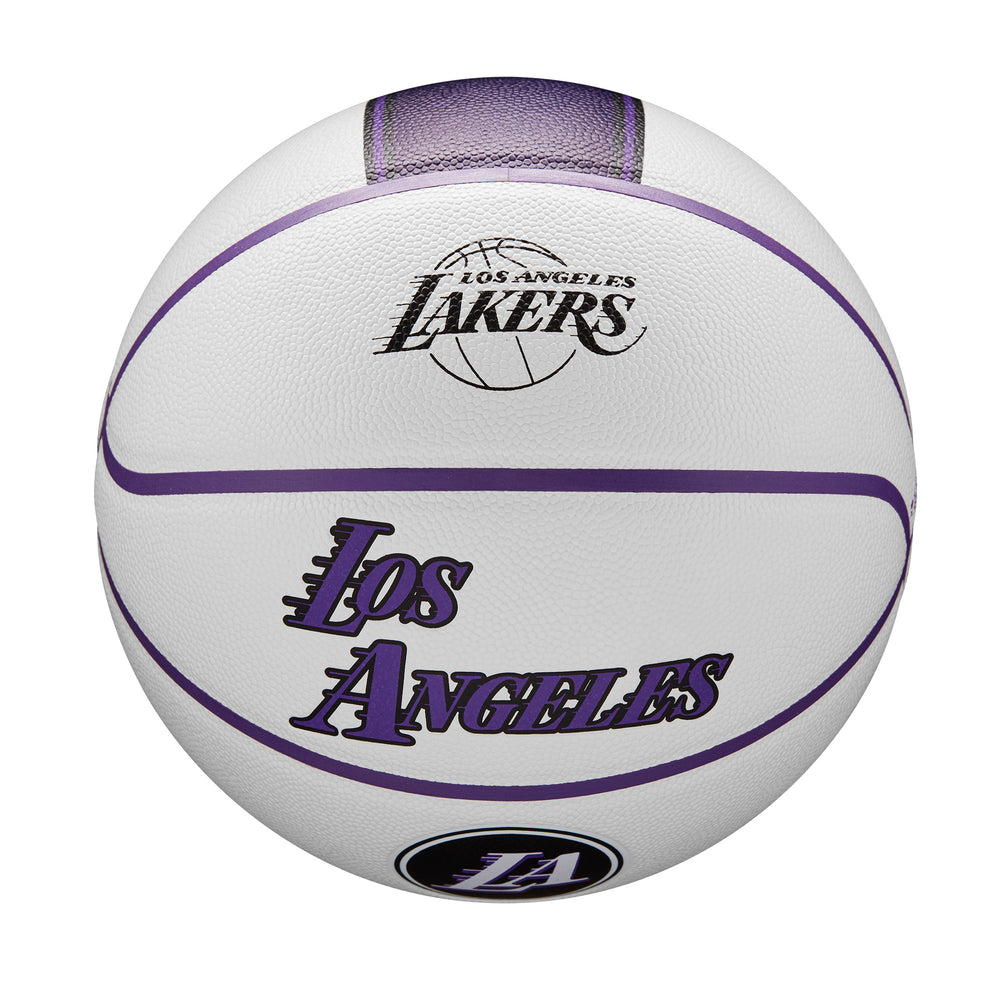 NBA TEAM CITY COLLECTOR BASKETBALL - LOS ANGELES LAKERS - WilsonME