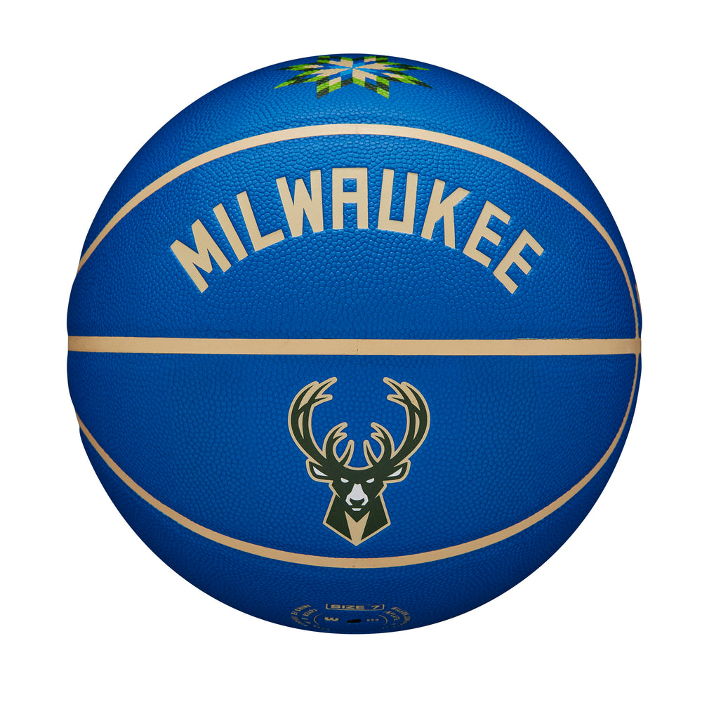 NBA TEAM CITY COLLECTOR BASKETBALL - MILWAUKEE BUCKS - WilsonME